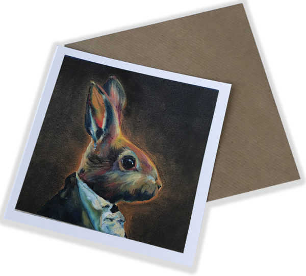 Greetings Card - Dusk Bunny