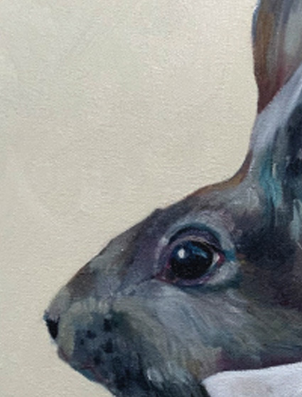 detail of Gabriel Rabbit Esq