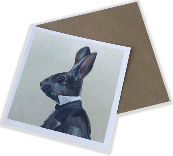 Greetings Card - Gabriel Rabbit Esq.