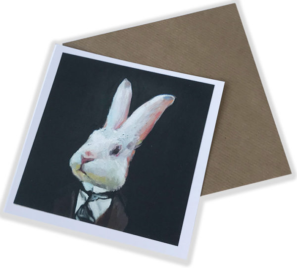 Greetings Card - Mr Rabbit