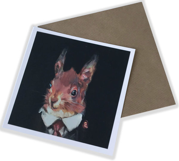Greetings Card - Lord Squirrelton