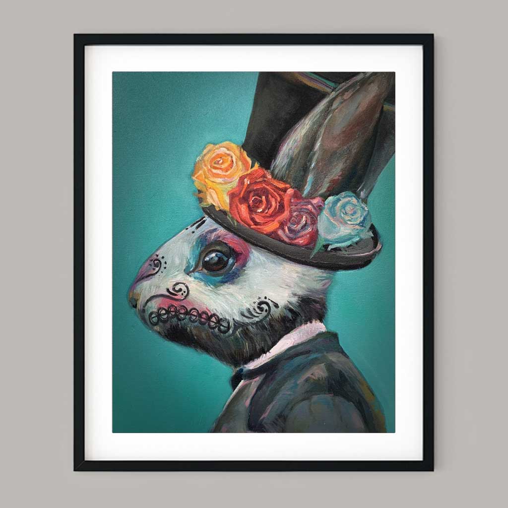 Alejandro, The Day of the Dead Rabbit, Limited Edition Print ...