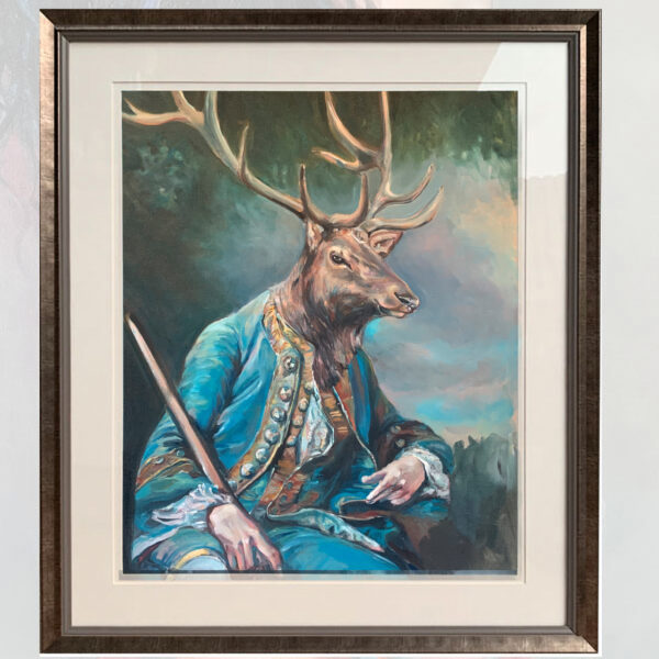 The Dandy Stag - original painting